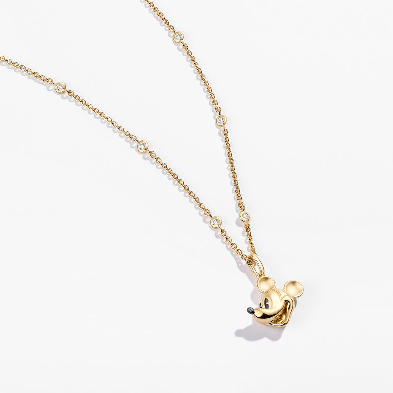 Disney Mickey Mouse Inspired Diamonds-by-the-yard Silhouette