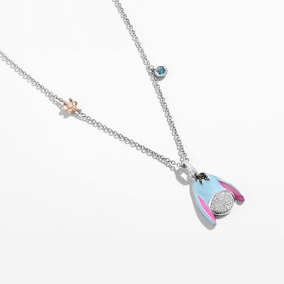 Disney Eeyore Inspired Diamond Enamel Necklace Disney Fine Jewelry Disney Jewels