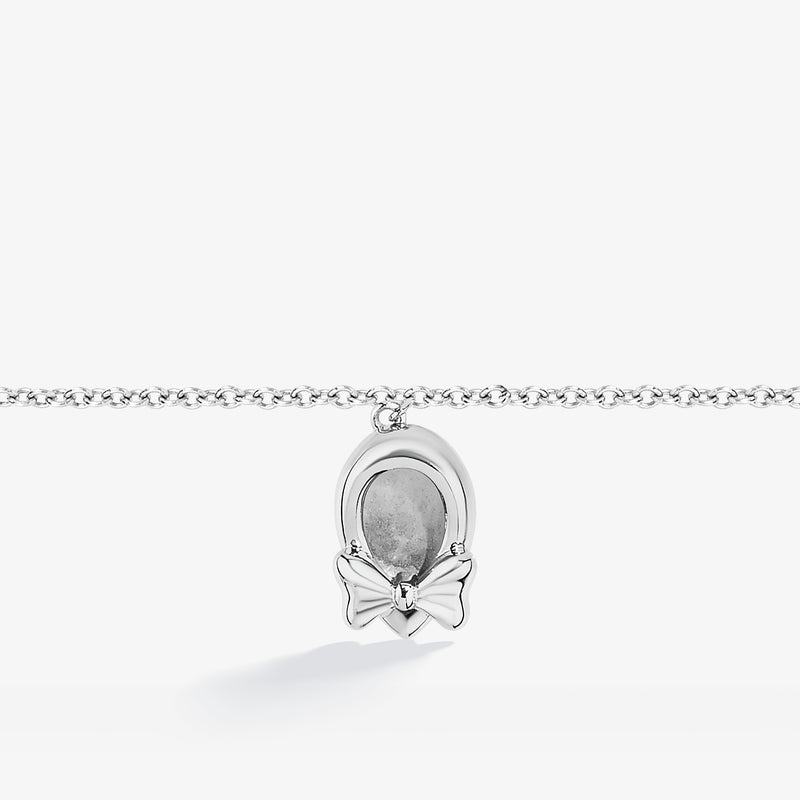 MINNIE MOUSE Women's Shoe Charm Bracelet in Sterling Silver 