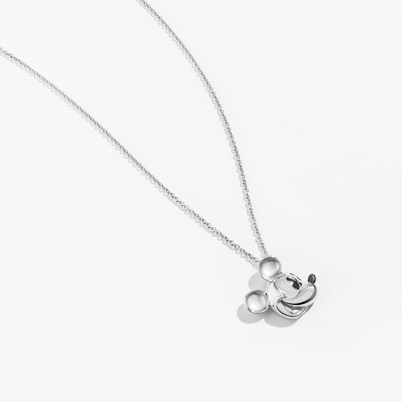 MICKEY MOUSE Women's Necklace in Sterling Silver 