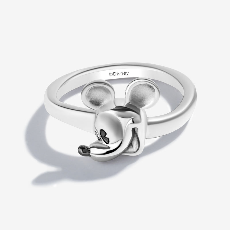 MICKEY MOUSE Women's Ring in Sterling Silver 
