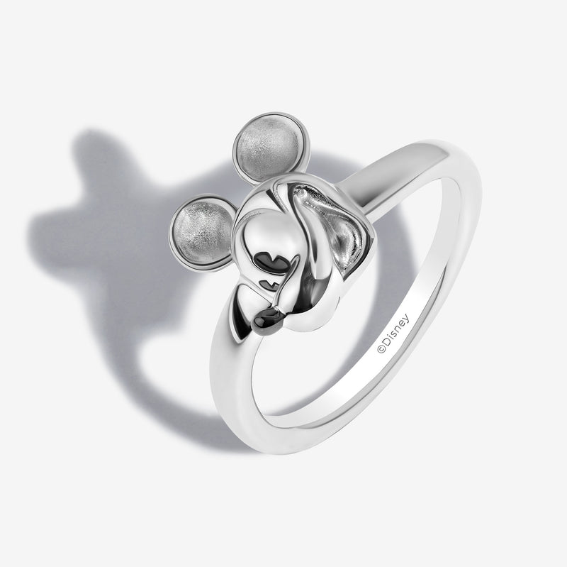 MICKEY MOUSE Women's Ring in Sterling Silver 