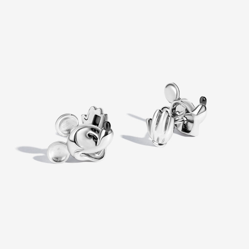 MICKEY MOUSE Men's Cuff Links in Sterling Silver 