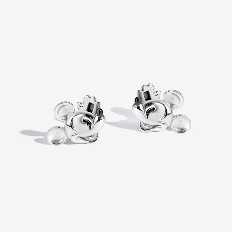 MICKEY MOUSE Men's Cuff Links in Sterling Silver 