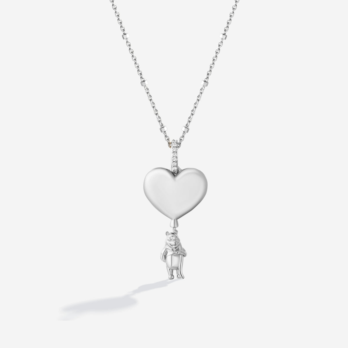 Eternity Love' Necklace: Custom Engraved Heart in Stainless Steel or –  Regalitos.com