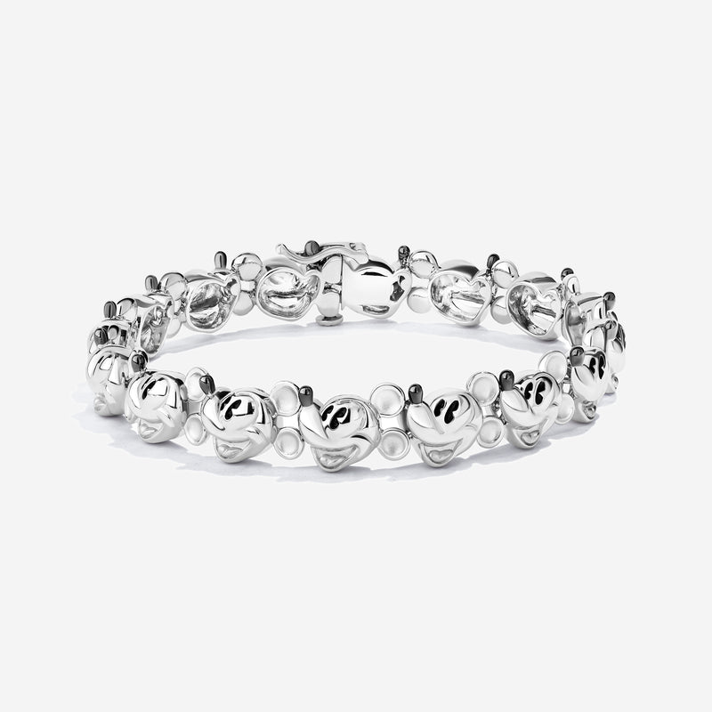 MICKEY MOUSE Women's Bracelet in Sterling Silver 
