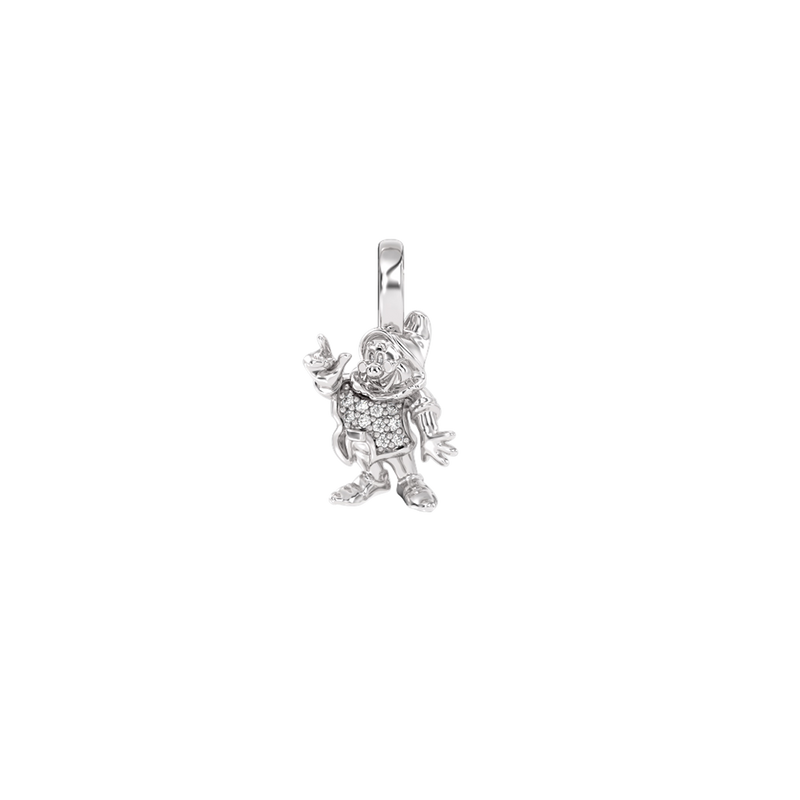 Doc Dwarf Charm with Accent Diamonds 